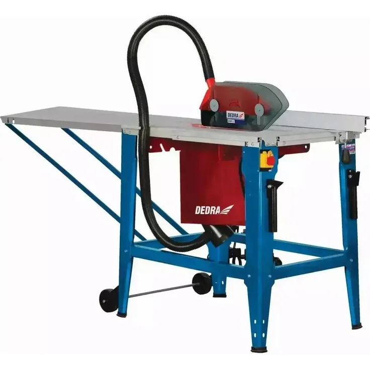 Dedra DED7726, Tischkreissäge 2200 W mit 315 mm Sägeblatt und neigbarem Arbeitskopf 0-45 Grad