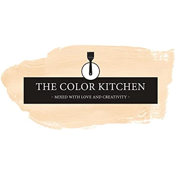 A.S. Création The Color Kitchen Wand- und Deckenfarbe Beige "Piña Colada", 2,5 l, matte Innenfarbe mit hoher Deckkraft, scheuerbeständig und wasserbasiert