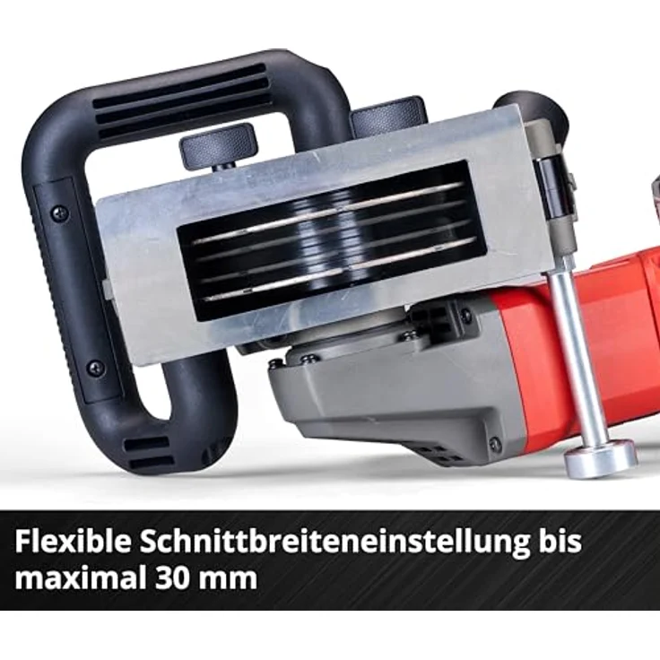 Einhell Mauernutfräse TP-MA 36/30 Li BL - Solo, 2 Diamant-Trennscheiben, Tragetasche, ohne Akku und Ladegerät – Bild 9
