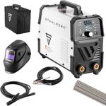 STAHLWERK Inverterschweißgerät ARC 200 Puls Pro Schweißgerät Vollausstattung, 10 - 200 A, Schwarz