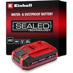 Einhell 18V 4,0 Ah SEALED Power X-Change PLUS Akku, wasser- & staubgeschützt, IP57, universell für alle PXC-Geräte (ohne Ladegerät)