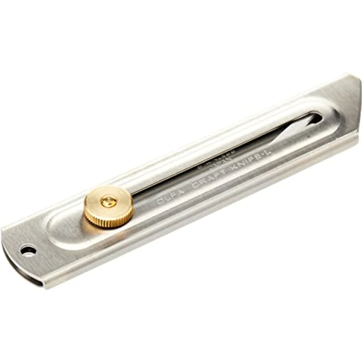 OLFA Cuttermesser CK-2 mit 20mm Schnitzklinge und Edelstahlgriff – Bild 5
