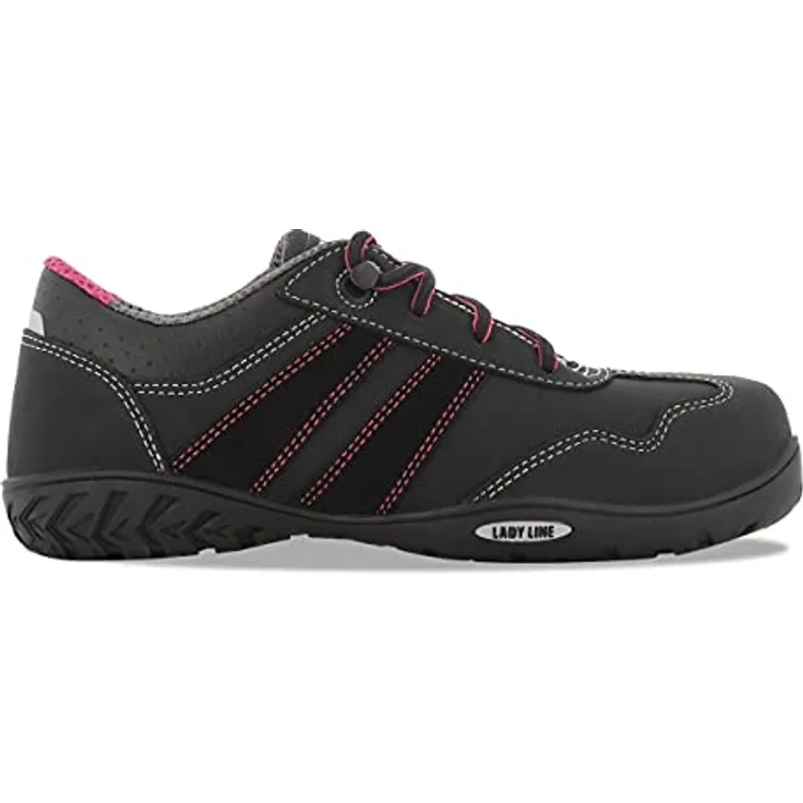 Safety Jogger CERES S3, robuster Arbeitsschuh mit Sicherheitsschutz, schwarz, Größe 40