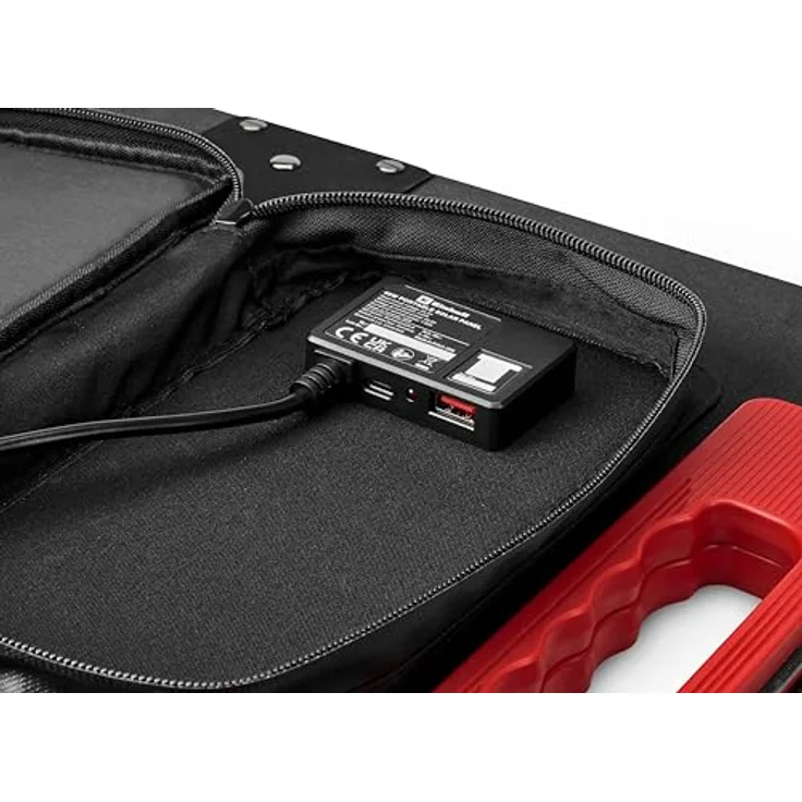 Einhell Solarpanel 40W, Mobiles Solarmodul mit 23% Wirkungsgrad, USB-A und USB-C Anschlüssen, faltbar und spritzwassergeschützt – Bild 6
