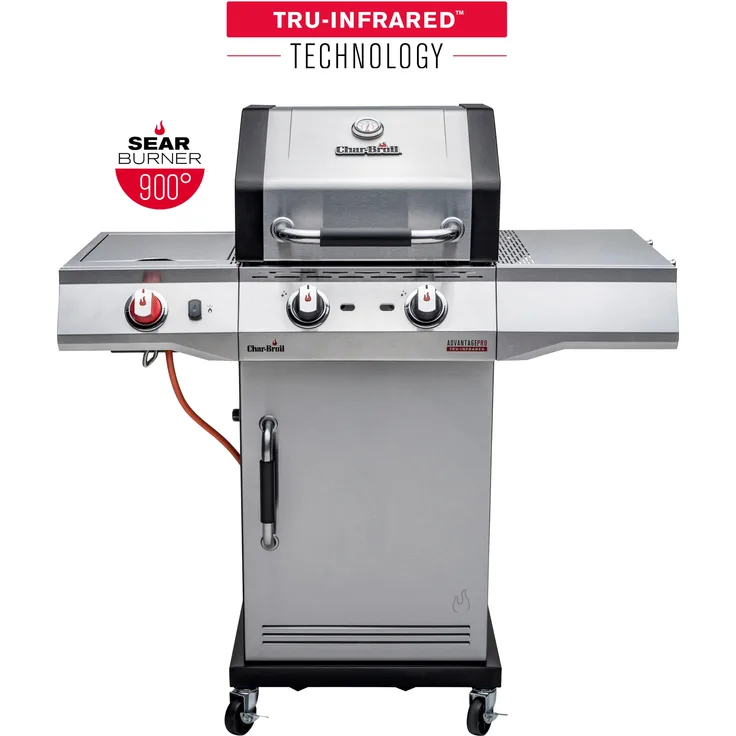 Char-Broil Gasgrill Advantage PRO S 2, 50 mb, mit 900°C Hochleistungs-Sear-Brenner und Komfortausstattung