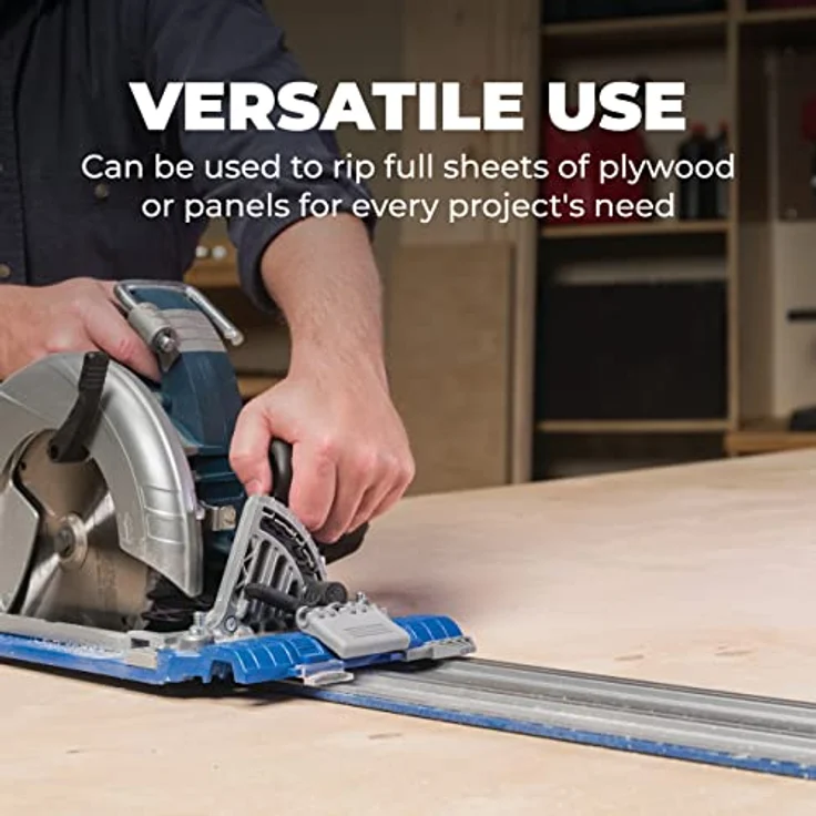 KREG Führungsschiene Akku-Cut für Handkreissägen ( KMA2700 ) mit Anschlag, Skala und Präzisionsschieber - Preisvergleich – Bild 3