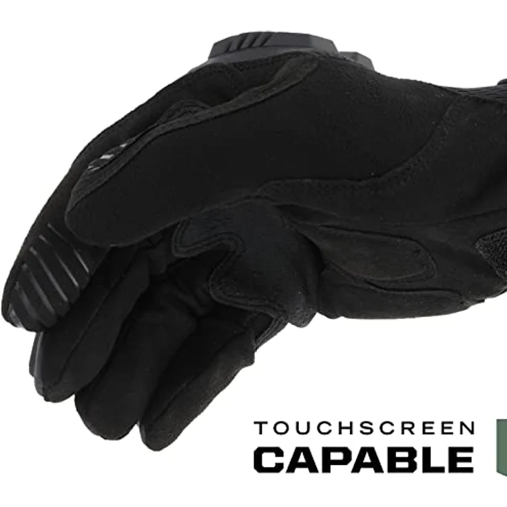 Mechanix Wear M-pact® Covert Einsatzhandschuhe mit Stoßschutz, Schwarz, XXL EU - Touchscreen-fähiges Kunstleder, Aufprallschutz, Maschinenwaschbar – Bild 2