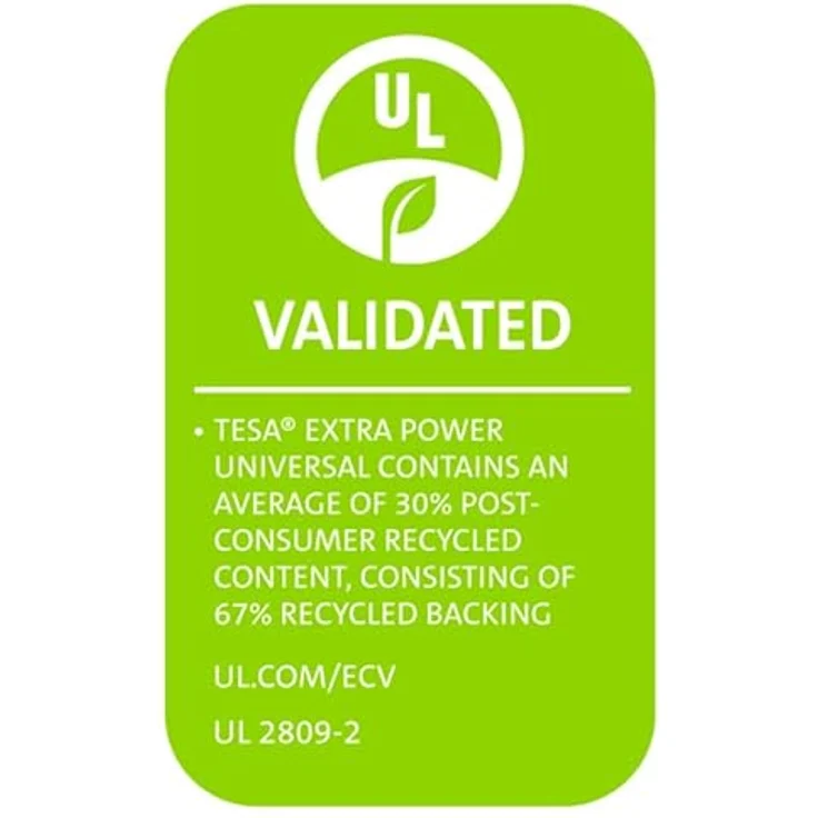 tesa Extra Power Universal Gewebeband (Wetterfestes Reparaturband, 10 m x 50 mm), schwarz, 932575 – Bild 2