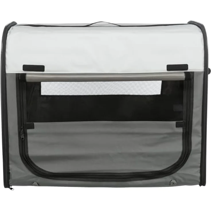 Trixie Transport-Hütte dunkelgrau-hellgrau M: 55 × 65 × 80 cm – Bild 3
