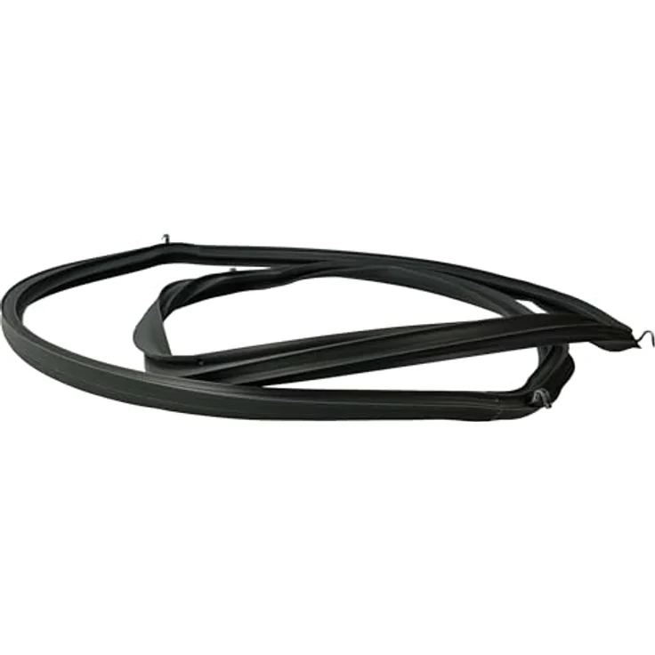 vhbw Türdichtung für Siemens HB33GB550J/61, passgenau, schwarz, temperaturbeständig, mit 90° Winkelhaken – Bild 4