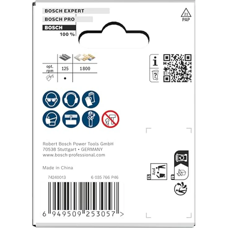 Bosch Gewindelochsäge für Multimaterial, Ø 70 mm, für Stahl, Trockenbauwand, langlebig, Professional Zubehör – Bild 3