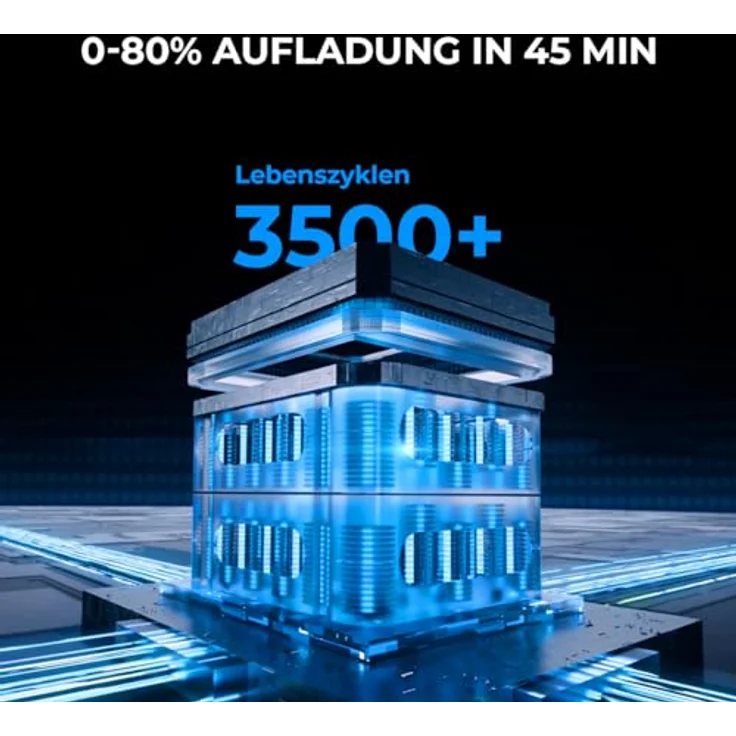 Bluetti AC180P, Power Station mit 1440 Wh und 1800 W Wechselstromleistung, tragbar, 16 kg – Bild 7