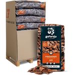 GALAMIO Pinienrinde Deko Plus Rindenmulch 60-100mm, 60l x 13 Sack, 780l, umweltfreundlich, effektiver Unkrautschutz, dekorativ und pflegeleicht für Garten und Terrarium