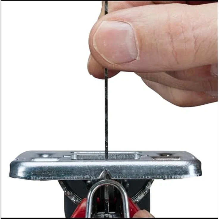 Einhell Stichsäge TC-JS 60-1 (400 W, max. 60 mm, Drehzahlelelektronik, werkzeugloser Sägeblattwechsel, Sägeschuh für Gehrungsschnitte bis 45° Grad) – Bild 4