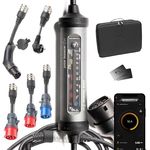 smart Juice Juice Booster 3 air Mobile Wallbox & Typ 2 Ladekabel 11 kW, mit App, Stromzähler, RFID-Freischaltung, wasserdicht & überfahrsicher - Made in Germany