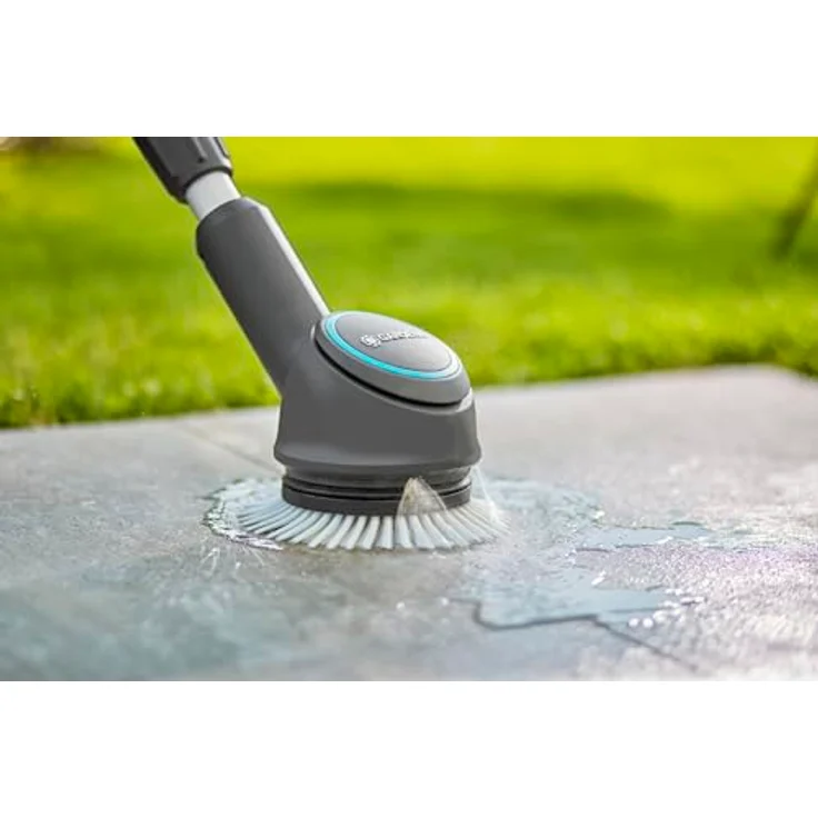 GARDENA Tellerbürste Soft 14847-20, Zubehör für Akku-Multi-Reiniger AquaBrush, ideal für empfindliche Oberflächen – Bild 2