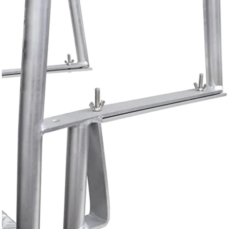 vidaXL Steg-/Poolleiter 4-stufig Aluminium 170 cm – Bild 6