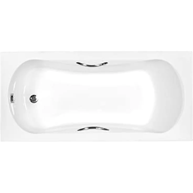 KOLMAN Badewanne Rechteck Aria 150x70 mit Wannenträger - Ablaufgarnitur VIEGA & Füße – Bild 3