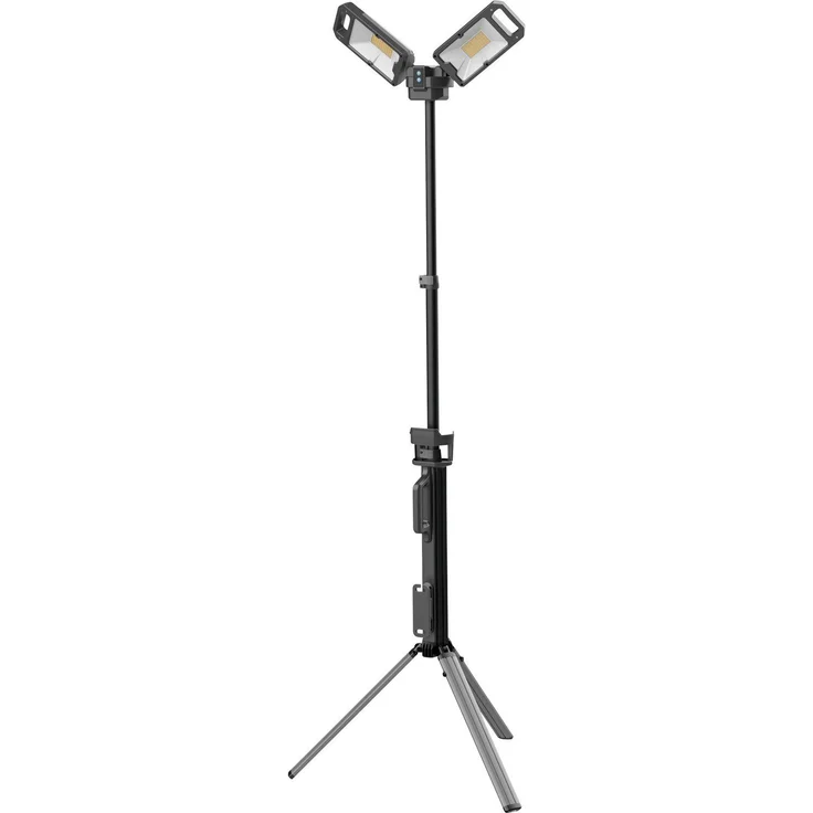ANSMANN AG Taschenlampe Lampe Tripod-Worklight-WL5000, Arbeitsstrahler mit 5000 Lumen, schwarz/grau – Bild 1