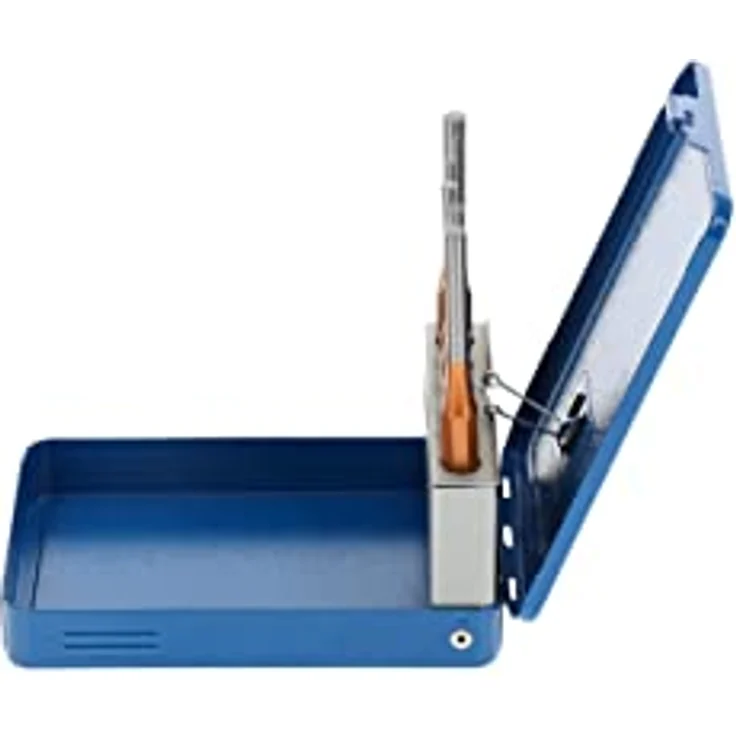 GEDORE Splinttreiber-Satz inkl. Metallklappkassette, 6-teilig, Stahl-Lackierung, Silber-Blau – Bild 3