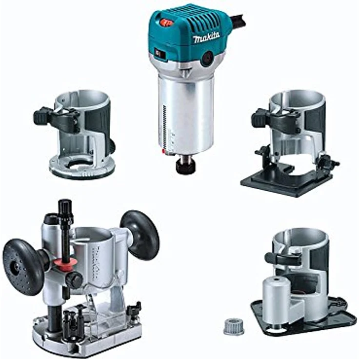 Makita 710W Multifunktions-Fräser im Mak-Pac-Koffer mit Zubehör - RT0700CX3J - Preisvergleich – Bild 3