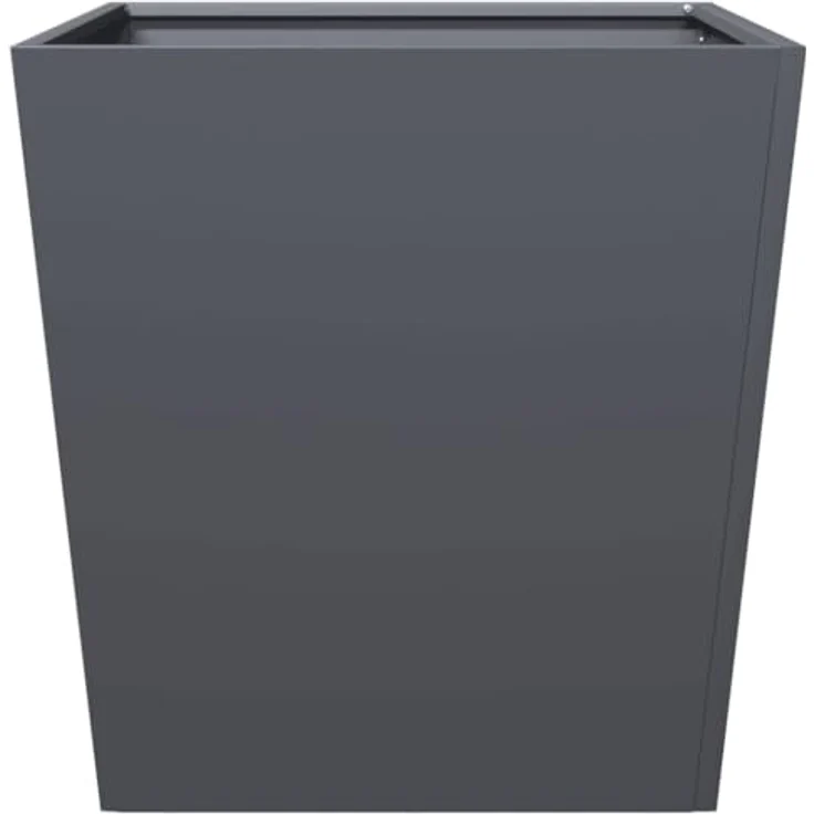 vidaXL Pflanzkübel Anthrazit 50x50x50 cm Stahl - Rostbeständig, Viel Platz, Unkraut- und Schädlingsschutz – Bild 5