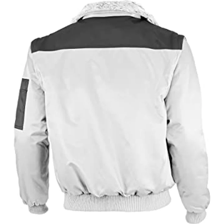 Qualitex Workwear Arbeitsjacke modische 4-in-1 Arbeitsjacke aus Mischgewebe - ideale Übergangsjacke, erhältlich in 2 auffallenden Farbkombinationen – Bild 3