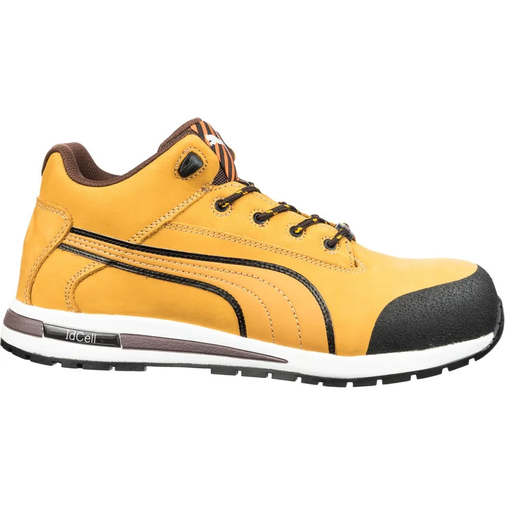 PUMA Safety DASH MID Arbeitsschuh, Nubukleder, S3 Sicherheitsstiefel Sneaker-Style – Bild 1