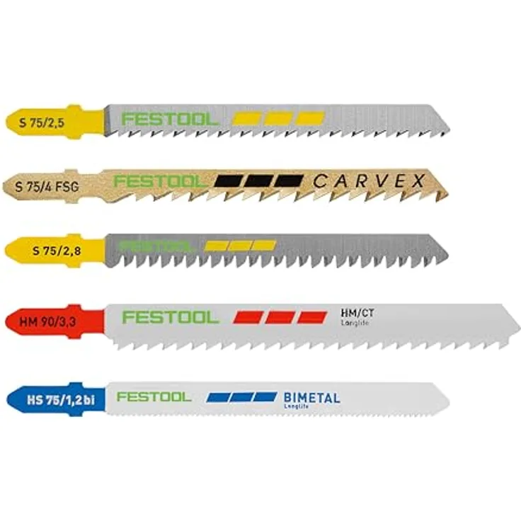 Festool Stichsägeblatt-Set STS-Sort/21 W/P/M