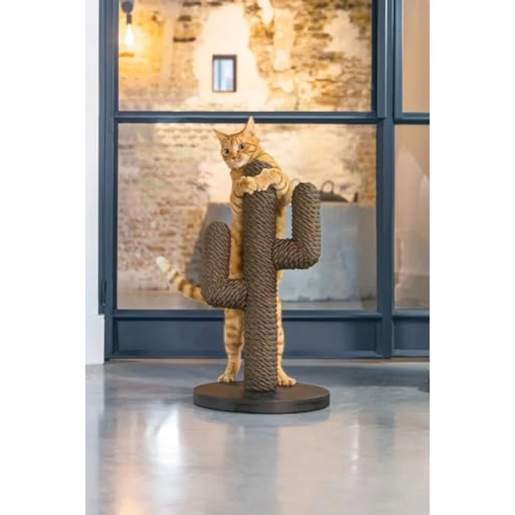 Designed by Lotte Kratzbaum Cactus Holz 35x60 cm Schwarz – Bild 5