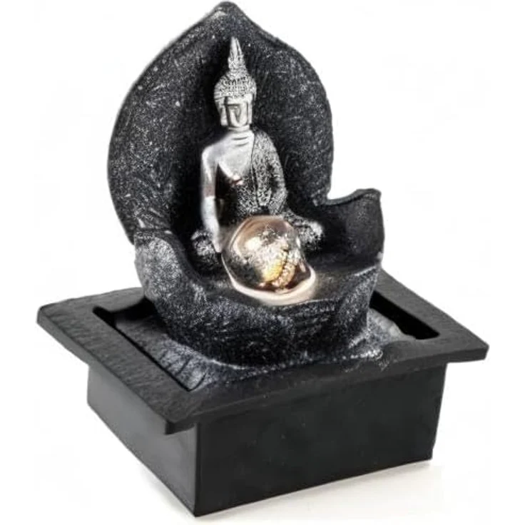 Zimmerbrunnen Silver Buddha – Bild 3