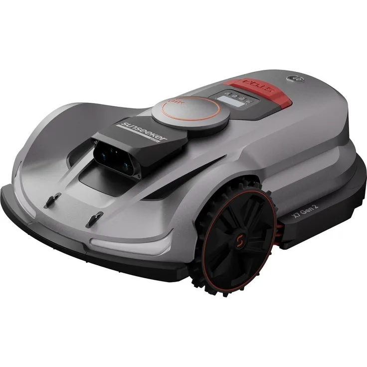 Sunseeker Mähroboter Elite X7 Gen2, bis 3.000 m², präzise Navigation mit AONavi 2.0 Vision KI, leistungsstarker 10 Ah Li-Ion Akku