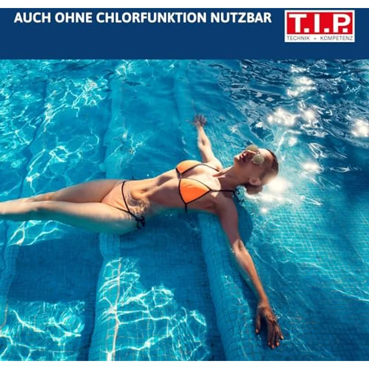 T.I.P. Chlor Comfort 15000, Poolfilteranlage mit integriertem Chlordosierer, 4.5 m³/h Fördermenge – Bild 5
