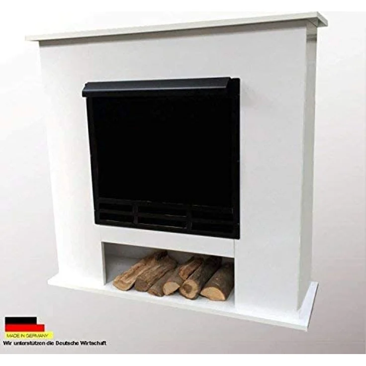 Kaminbau Mierzwa Ethanol und Gelkamin Kamin Kaminofen Modell 001W Deluxe Weiß, Made in Germany, inkl. gratis Zubehör – Bild 2