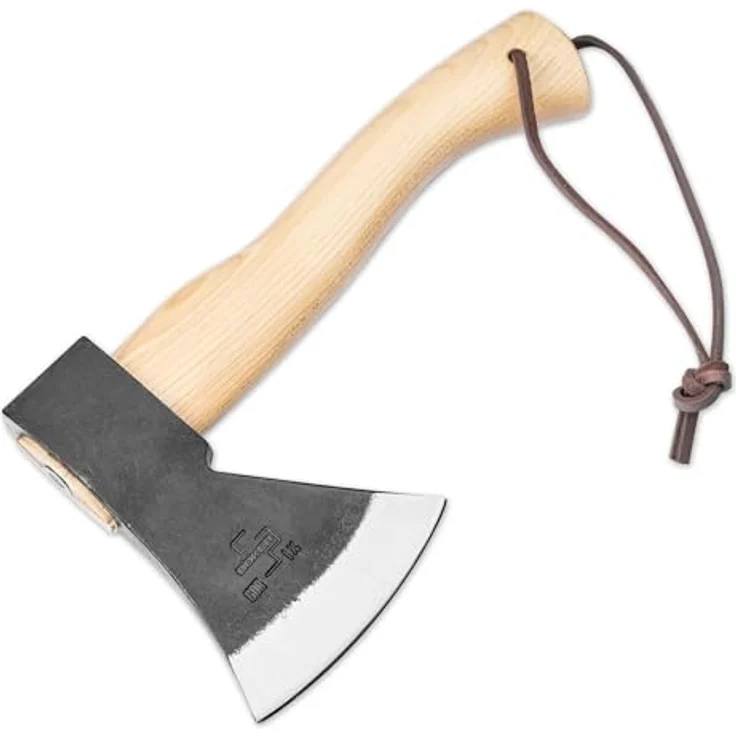 Böker Plus Axt Appalachian Origin Mini Axe Campingbeil Holzstiel, Kompaktes Beil aus Kohlenstoffstahl und Eschenholz, 25 cm – Bild 1