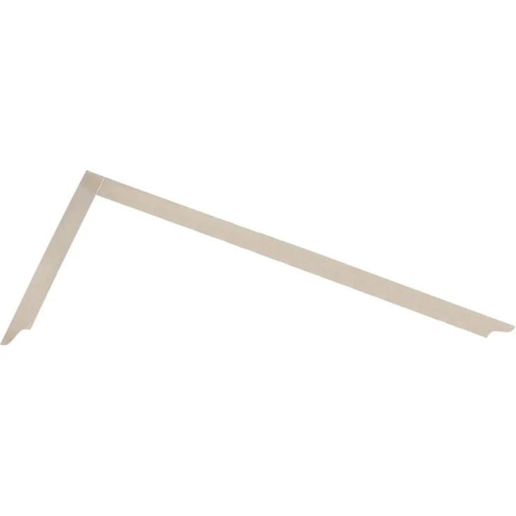 Forum Zimmermannswinkel 600 x 280 mm, aus Federbandstahl, ohne Anreißlöcher, verzinkt