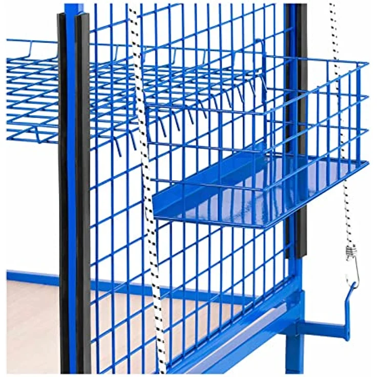 MSW MSW-RPS-500, Transportwagen für Karosserieteile mit 220 kg Tragfähigkeit, 60x90x202 cm, mobil und platzsparend – Bild 3