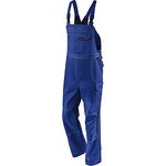 KÜBLER Workwear KÜBLER IMAGE DRESS NEW DESIGN Arbeits-Latzhose Kornblumenblau/dunkelblau, mit zahlreichen praktischen Taschen
