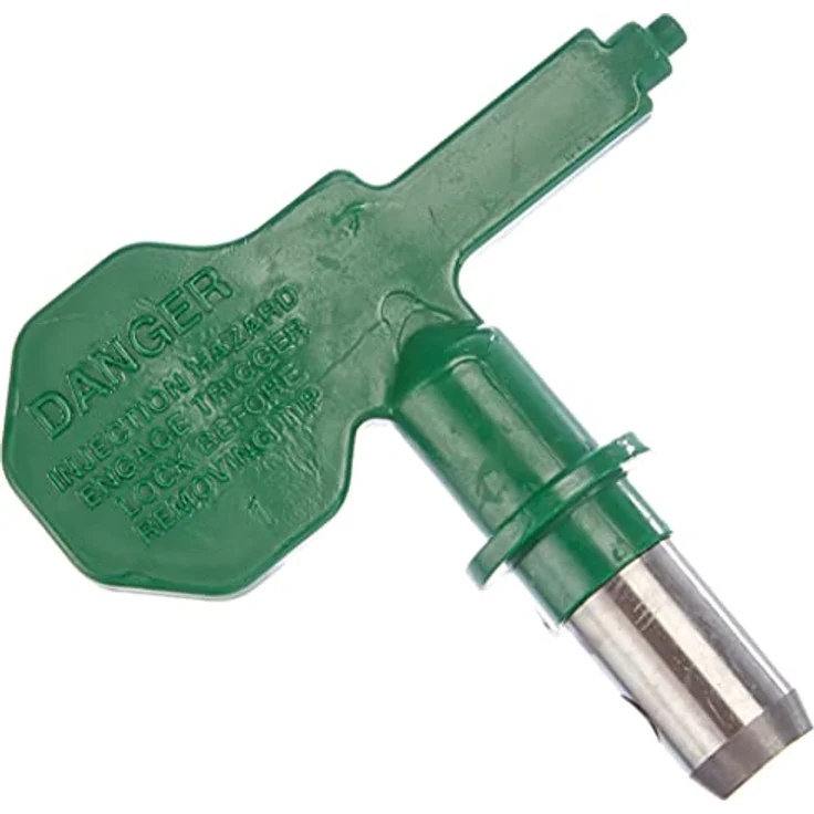 WAGNER Control Pro HEA Düse 517 für Control Pro Airless Farbsprühsysteme für Latexfarben, Dispersionen, Rostschutzfarben, < 55% weniger Sprühnebel, grün – Bild 4