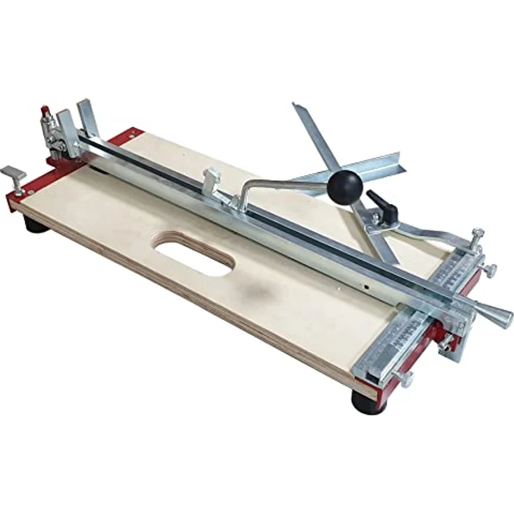 Heka Fliesenschneider HP, Profi Fliesenschneidemaschine mit max. Schnittlänge 600 mm und max. Fliesenstärke 12 mm – Bild 1
