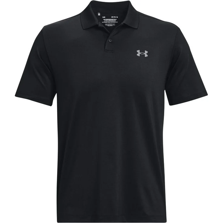 Under Armour® Poloshirt UA PERFORMANCE 3.0 POLO, 4-Way-Stretchstoff, Sonnenschutz UPF 40, schwarz