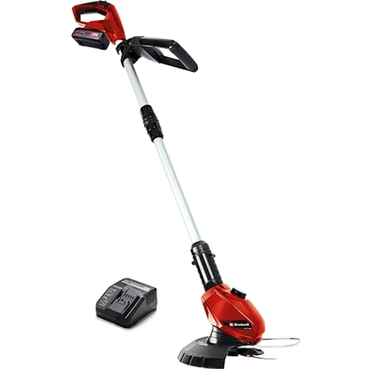 Einhell Power X-Change GE-CT 18 Li, Akku-Rasentrimmer mit 24 cm Schnittbreite, 18V Li-Ionen, 2,5 Ah Akku im Set – Bild 2