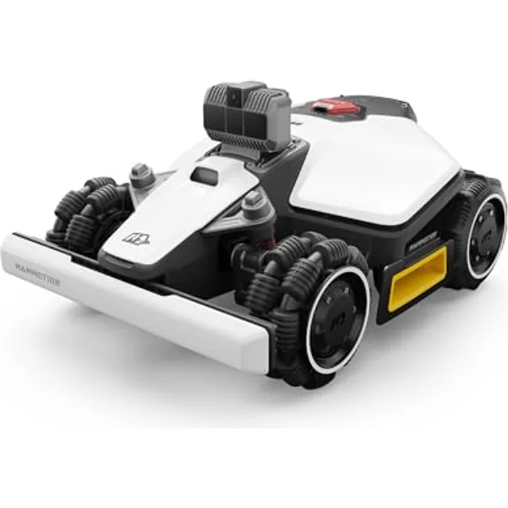Mammotion LUBA mini AWD LiDAR Mähroboter, ohne Begrenzungskabel, 3D LiDAR + Vision, für 1.500 m², IPX6 wasserfest, bis zu 80% Steigung, 4G-Modul, automatisches Zonenmanagement