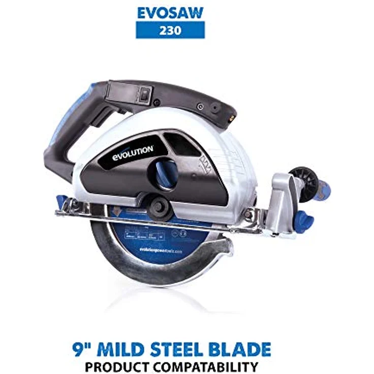 Evolution Evoblade 230 AL Kreissägeblatt für Stahl, 230 mm, Wolframcarbid (TCT) – Bild 6