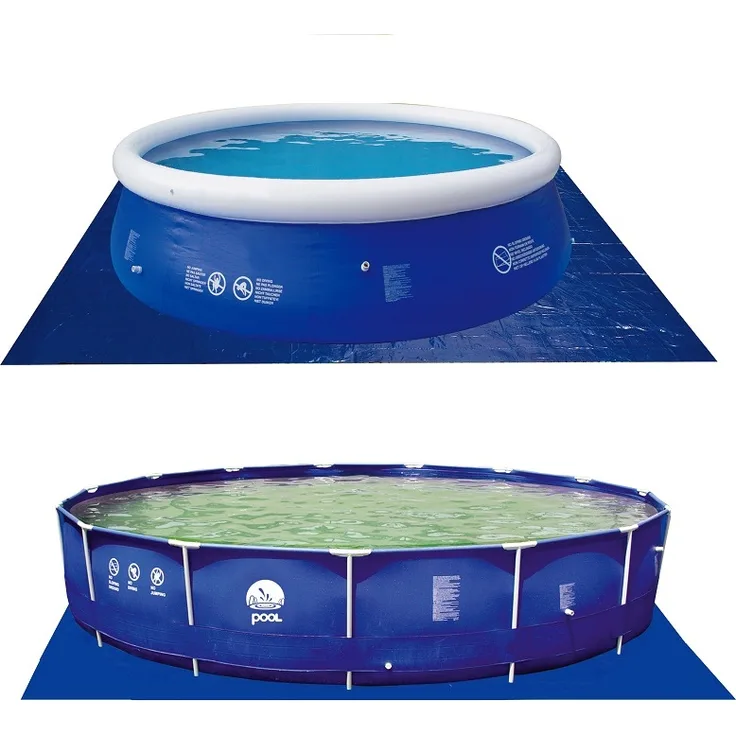 Jilong AVENLI Poolabdeckung 440 x 440 cm, Schutzplane für Pools