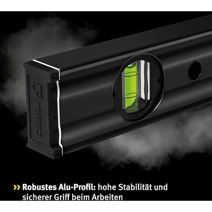 Stabila Wasserwaagen-Set 80 AS Dark Shadow, 2-teilig: 60 cm, 100 cm, edle Anthrazit-Mattbeschichtung – Bild 5