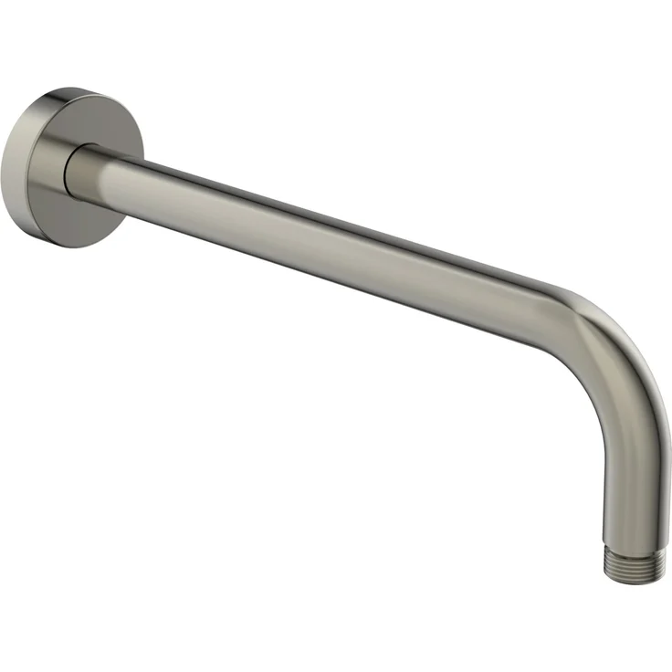 Ideal Standard Kopfbrauseanschluss Idealrain Atelier, 300 mm, Duschzubehör in Silver Storm mit PVD-Beschichtung für hohe Kratzfestigkeit