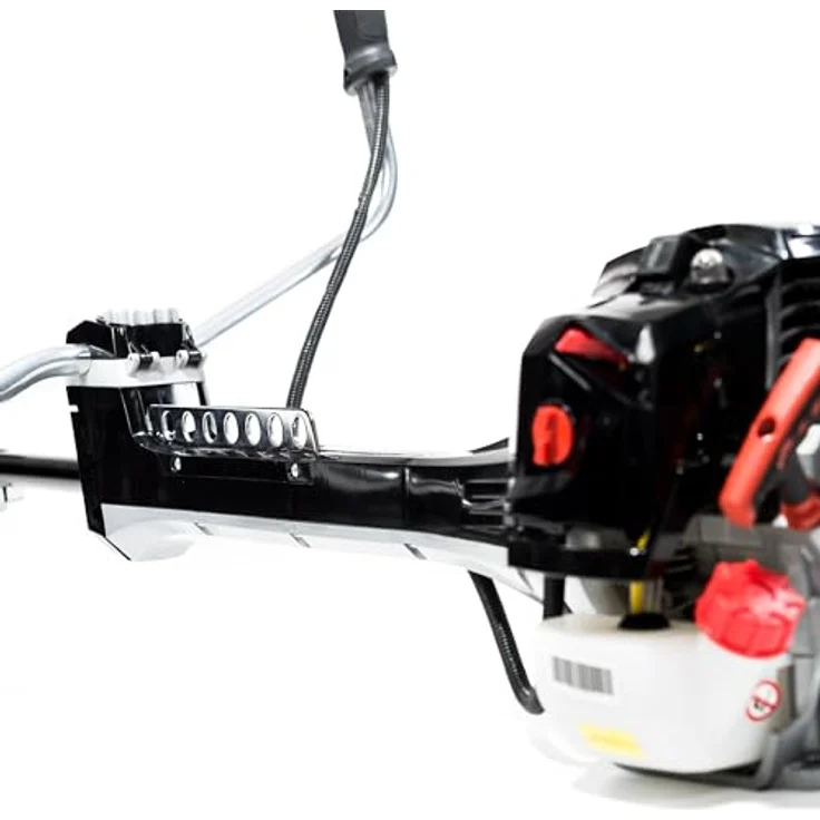 NAX POWER PRODUCTS 800B Motor 51,7 cm3 1,35kW Antivibrationssystem Briggs & Stratton Lizenzware Benzin-Sense Freischneider Rasentrimmer, Schwarz – Bild 11
