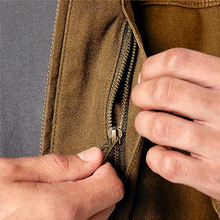 Dickies Sherpa Lined Hooded Duck Jacket, robuste Arbeitsjacke aus 100% Baumwolle mit windabweisendem Obermaterial und weichem Futter, schwarz – Bild 5