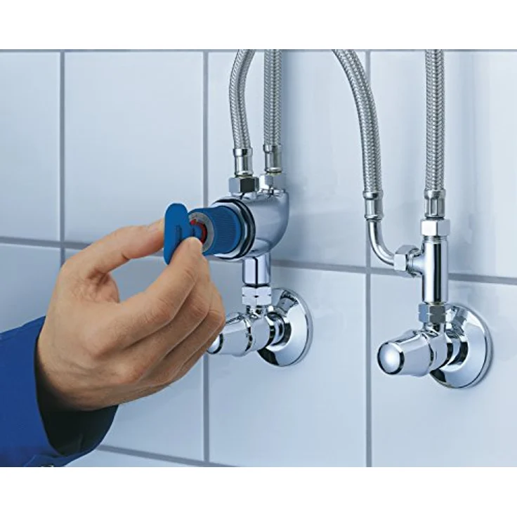 GROHE Grohtherm Micro | Spezialarmaturen - Thermischer Verbrühschutz-Untertischthermostat |chrom |34487000 – Bild 5